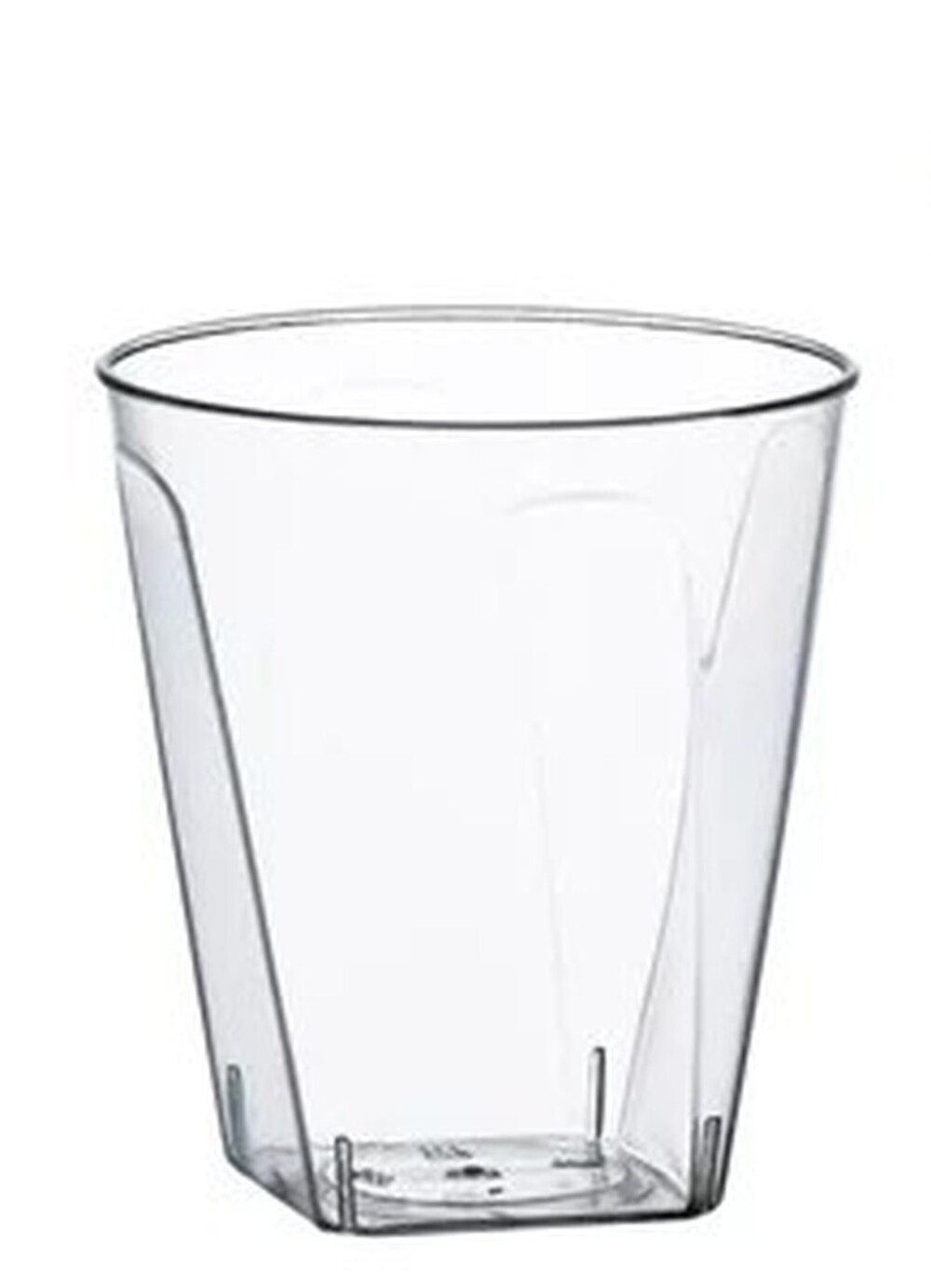 Verrine rond-carrée 50ml- LES 60 PIÈCES