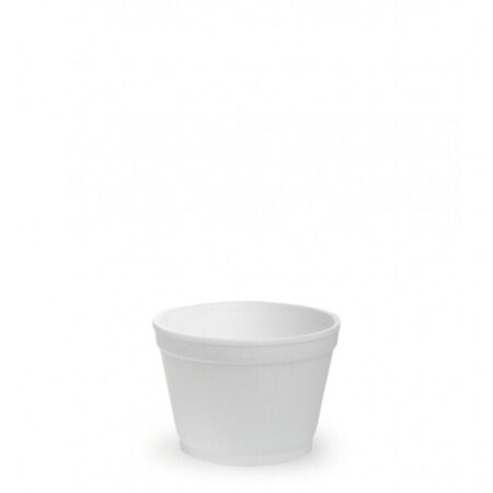 Bol en EPS 8oz/240ml avec couvercle en PP- LES 50 PIÈCES
