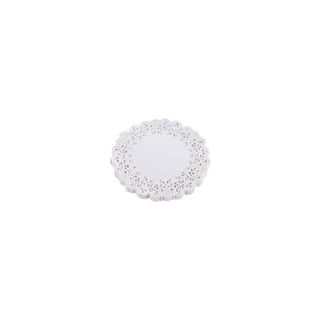 Papier dentelle rond 114mm- LES 250 PIÈCES
