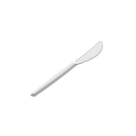 Couteau en plastique transparent- LES 50 PIÈCES
