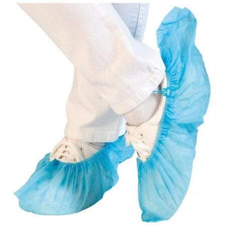 Surchaussure en non tissé bleue-LES 100 PIÈCES