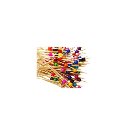 Pique petites boules colorées 12cm- LES 100 PIÈCES