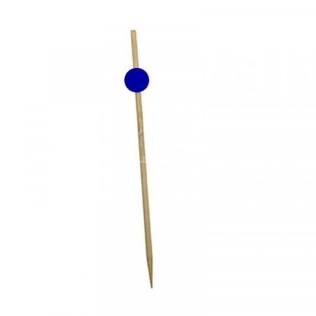 Pique boule bleue 12cm- LES 100 PIECES