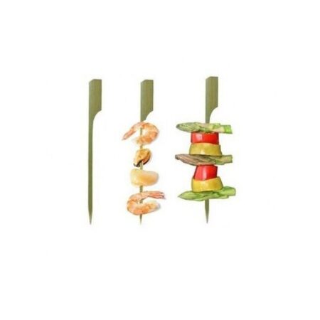 Pique en bois vert 12 cm- LES 250 PIÈCES