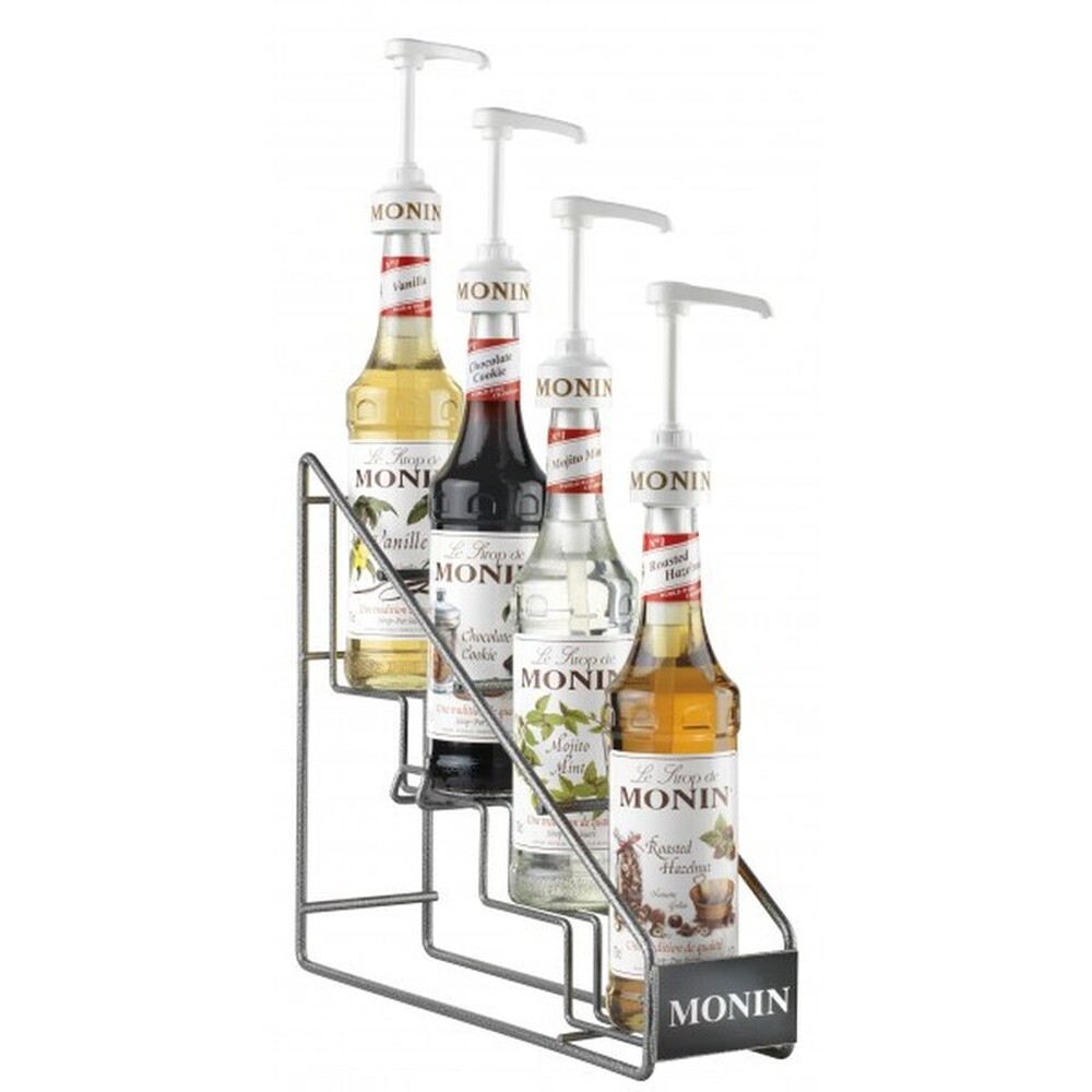 Rack métal 4 bouteilles MONIN