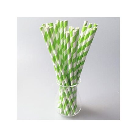 Paille en papier 230mm x 8mm - LES 150 PIÈCES