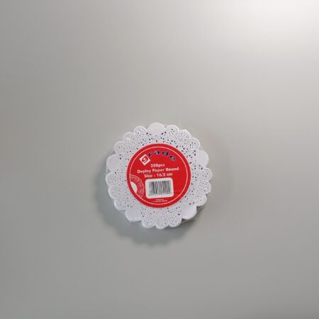 Papier dentelle rond 165mm- LES 250 PIÈCES
