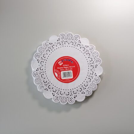 Papier dentelle rond 265mm- LES 250 PIÈCES