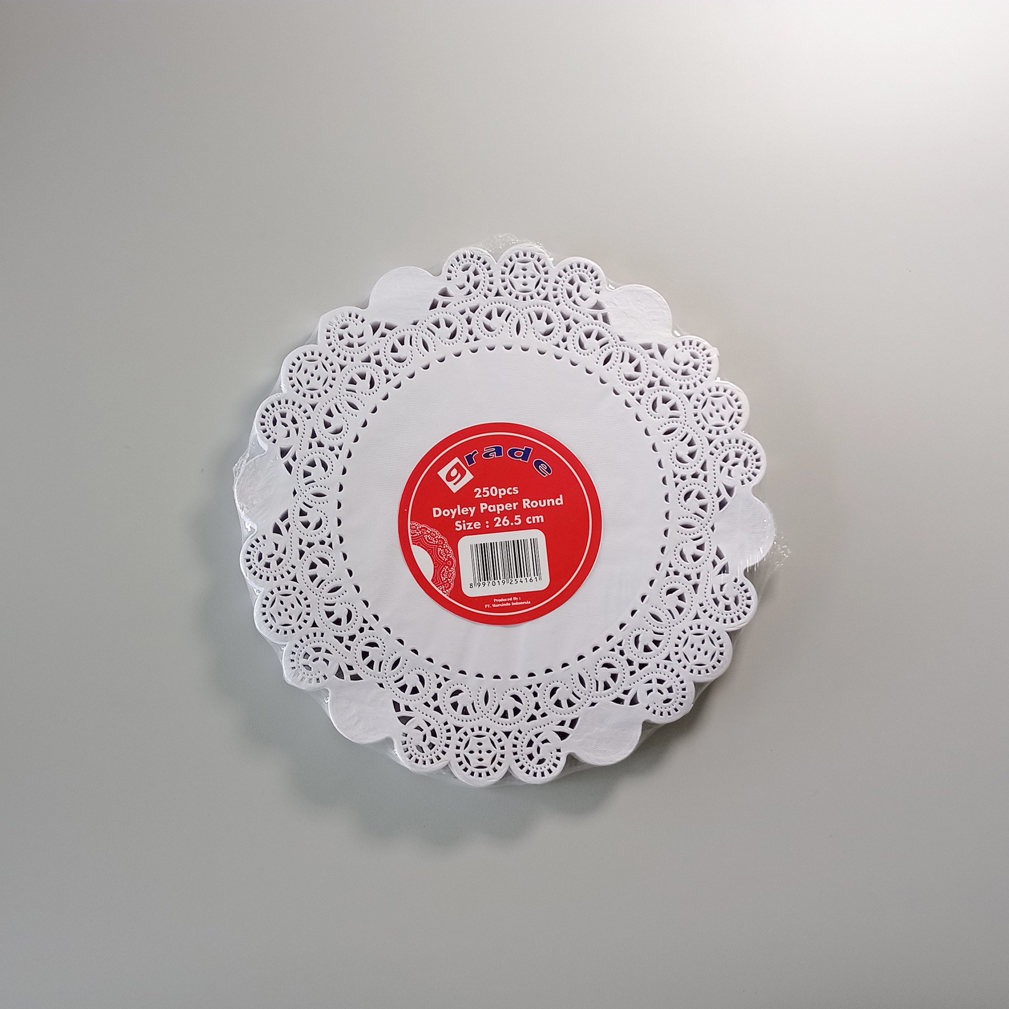 Papier dentelle rond 265mm- LES 250 PIÈCES