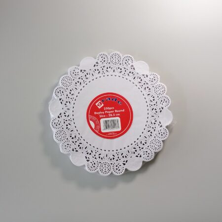 Papier dentelle rond 285mm- LES 250 PIÈCES