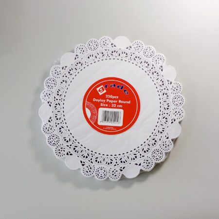 Papier dentelle rond 320mm- LES 250 PIÈCES