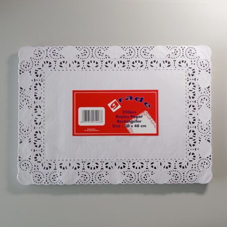 Papier dentelle rectangulaire 30cm x 39,5cm- LES 250 PIÈCES