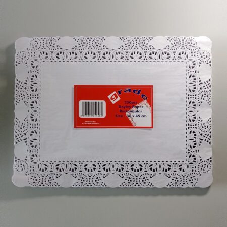 Papier dentelle rectangulaire 40cm x 50cm- LES 250 PIÈCES