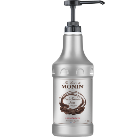Sauce au chocolat noir MONIN 1,89L