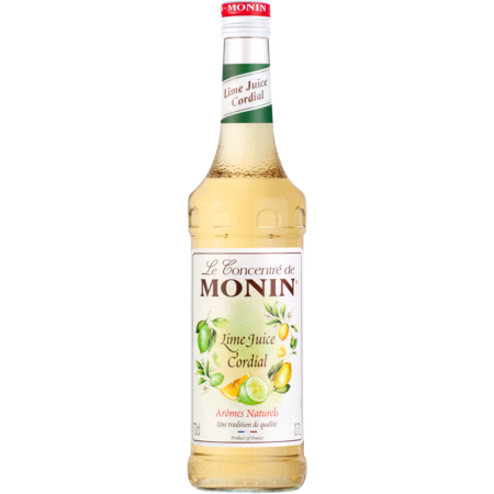 Concentré lime juice cordial 70cl MONIN