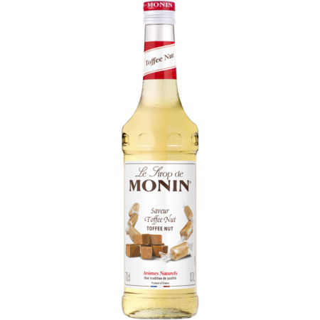 Sirop saveur toffee nut MONIN 70cl