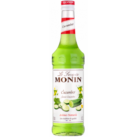 Sirop saveur concombre MONIN 70 cl